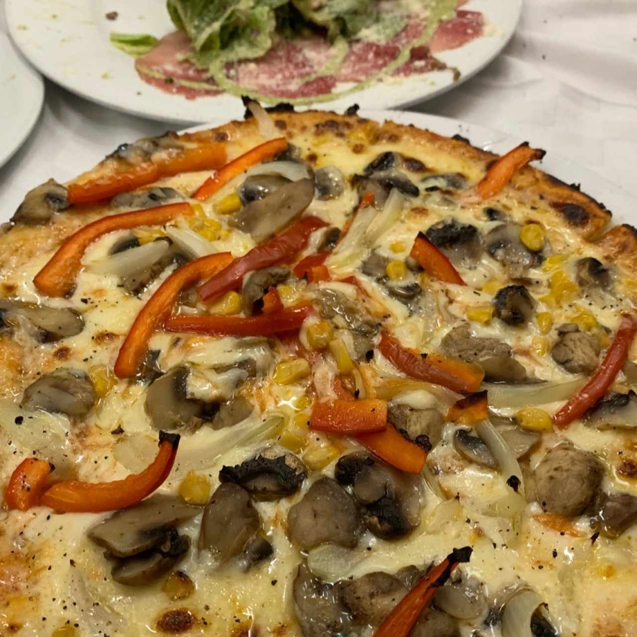 Pizza de vegetales