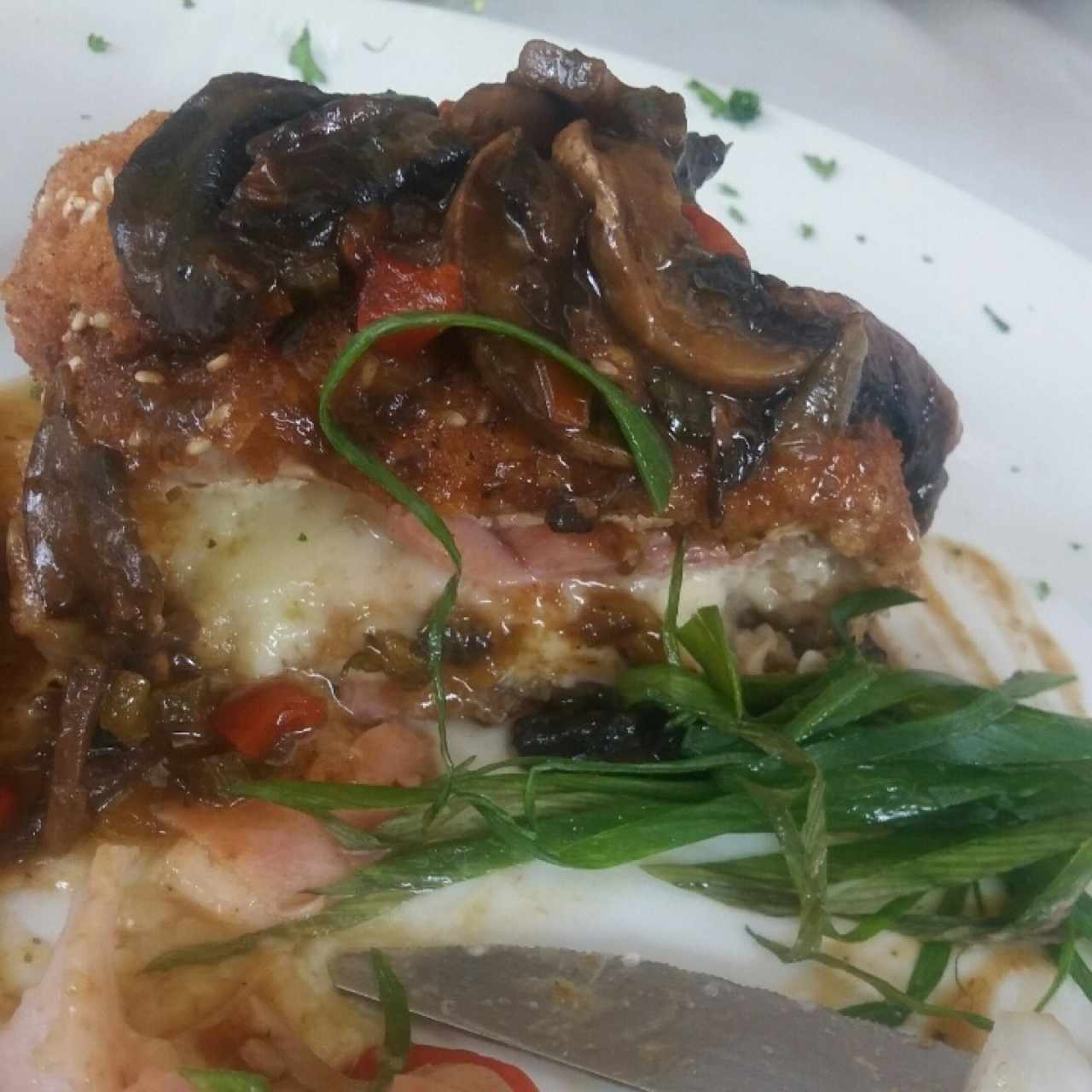 Gordón Blue de pollo 