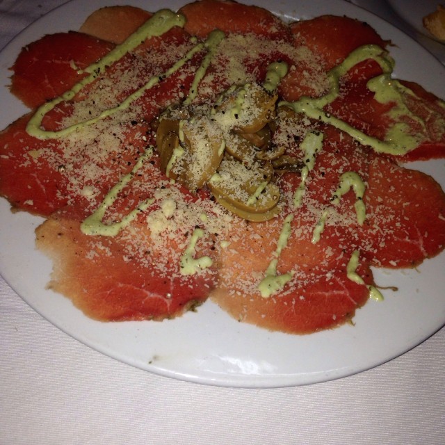 Carpaccio de lomito