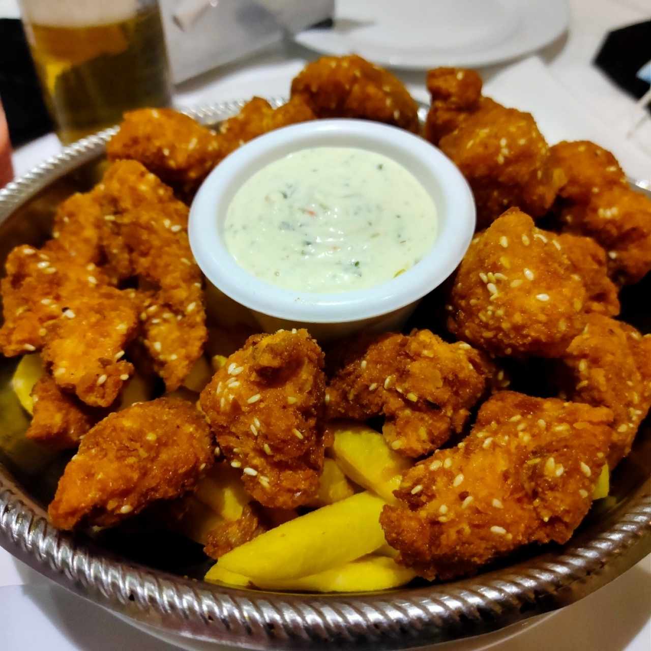Pollo a la canasta