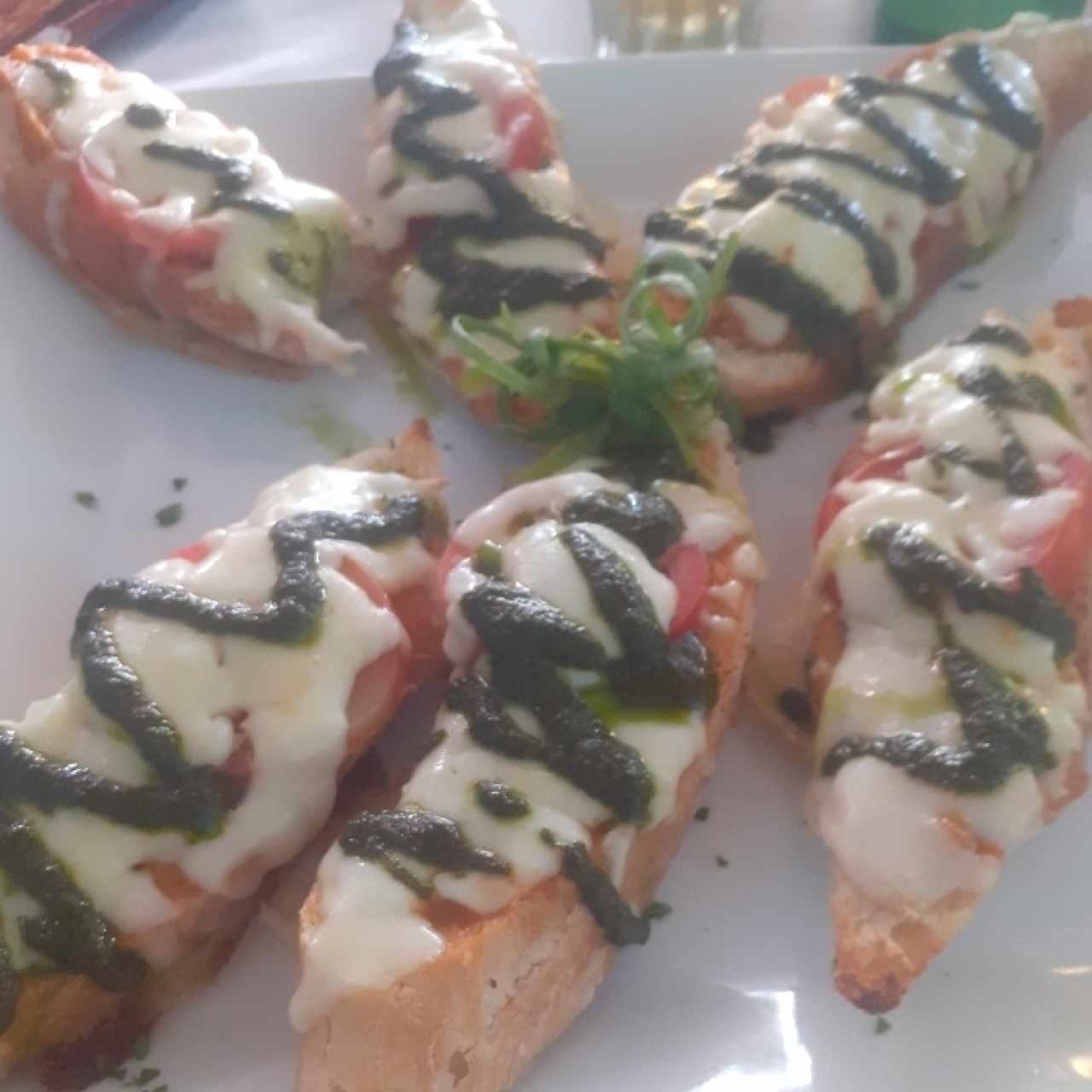 Bruschettas de Capresa
