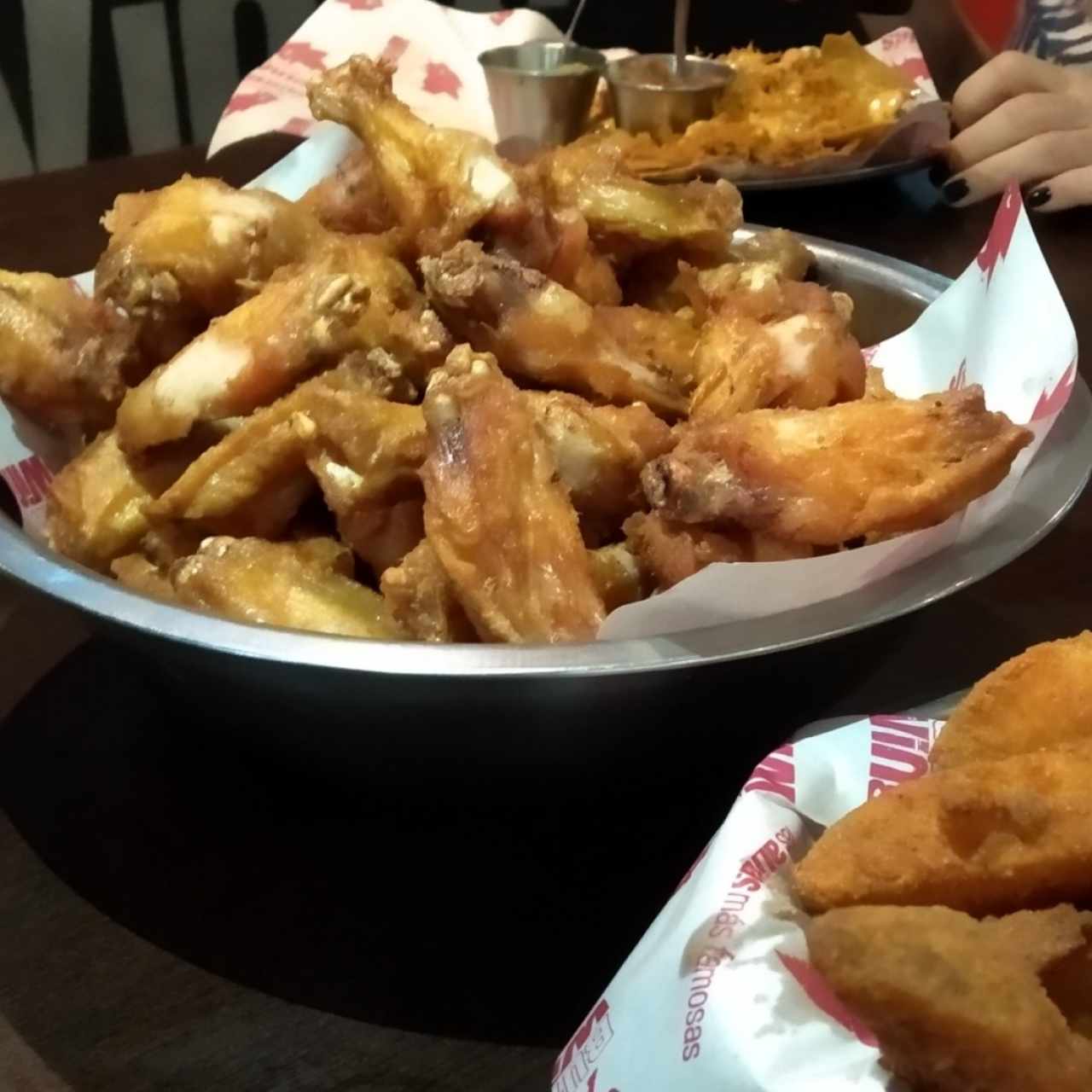 alitas de pollo