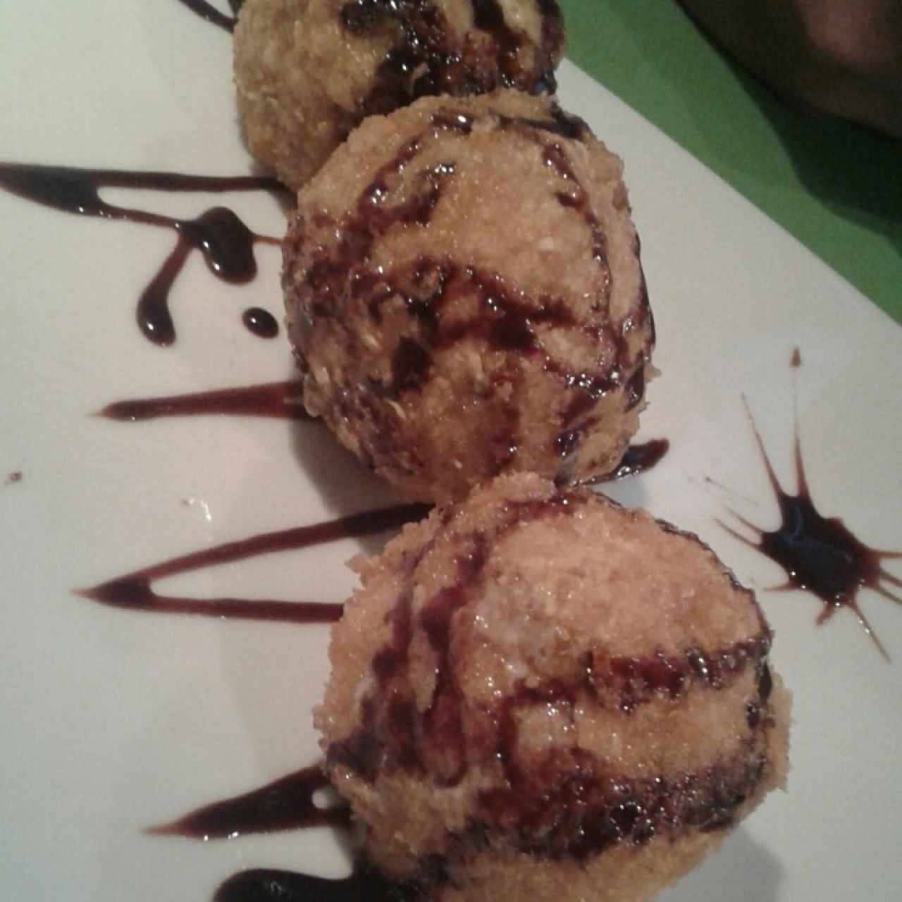 Helado frito 