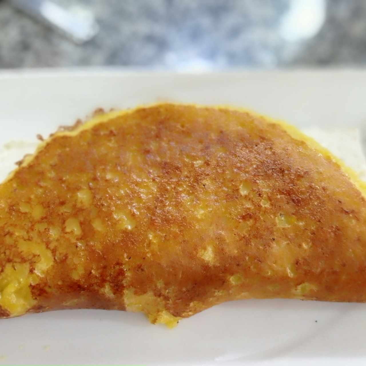 cachapa simple con queso