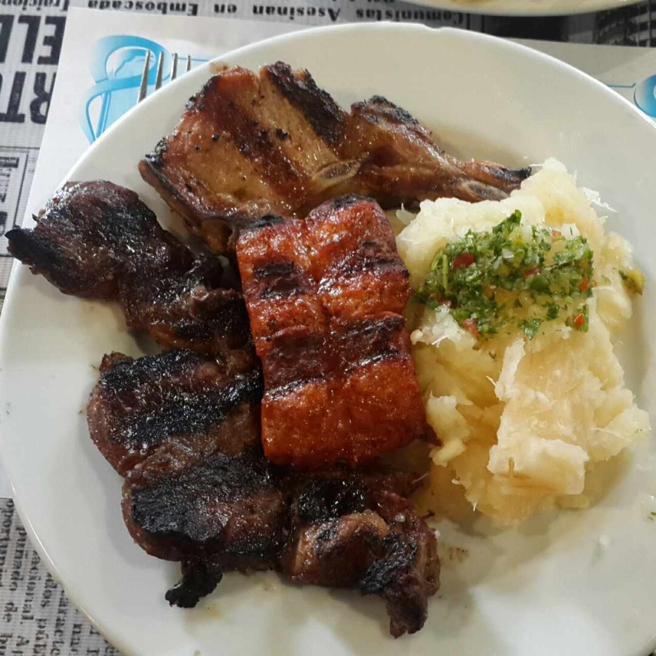 Parrilla mixta 