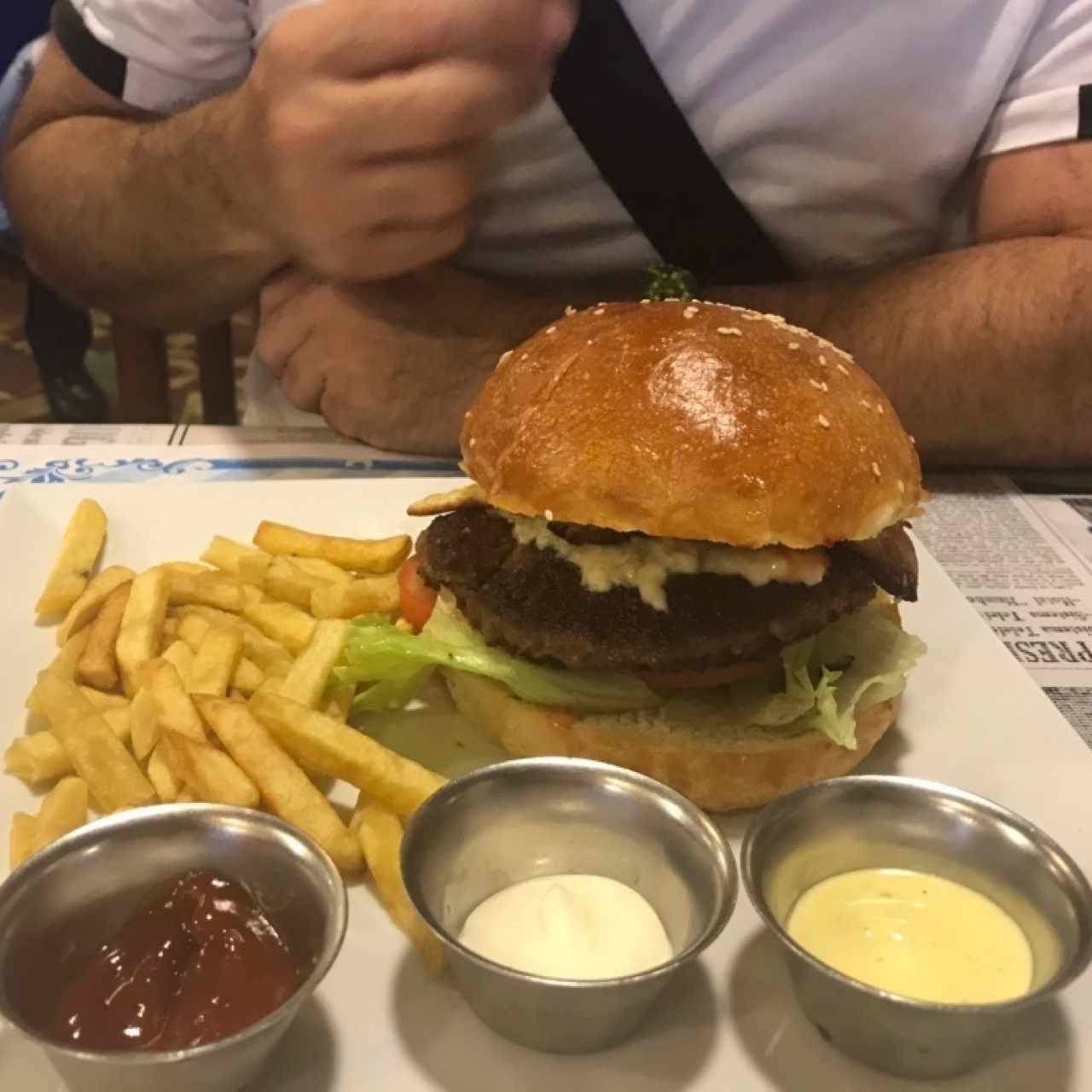hamburguesa valparaiso