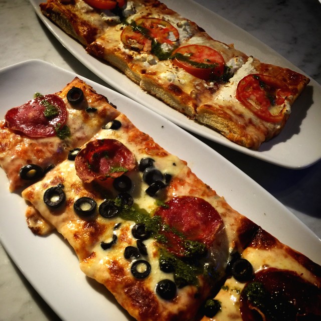 Pizza 54 y Pizza Queso de Cabra