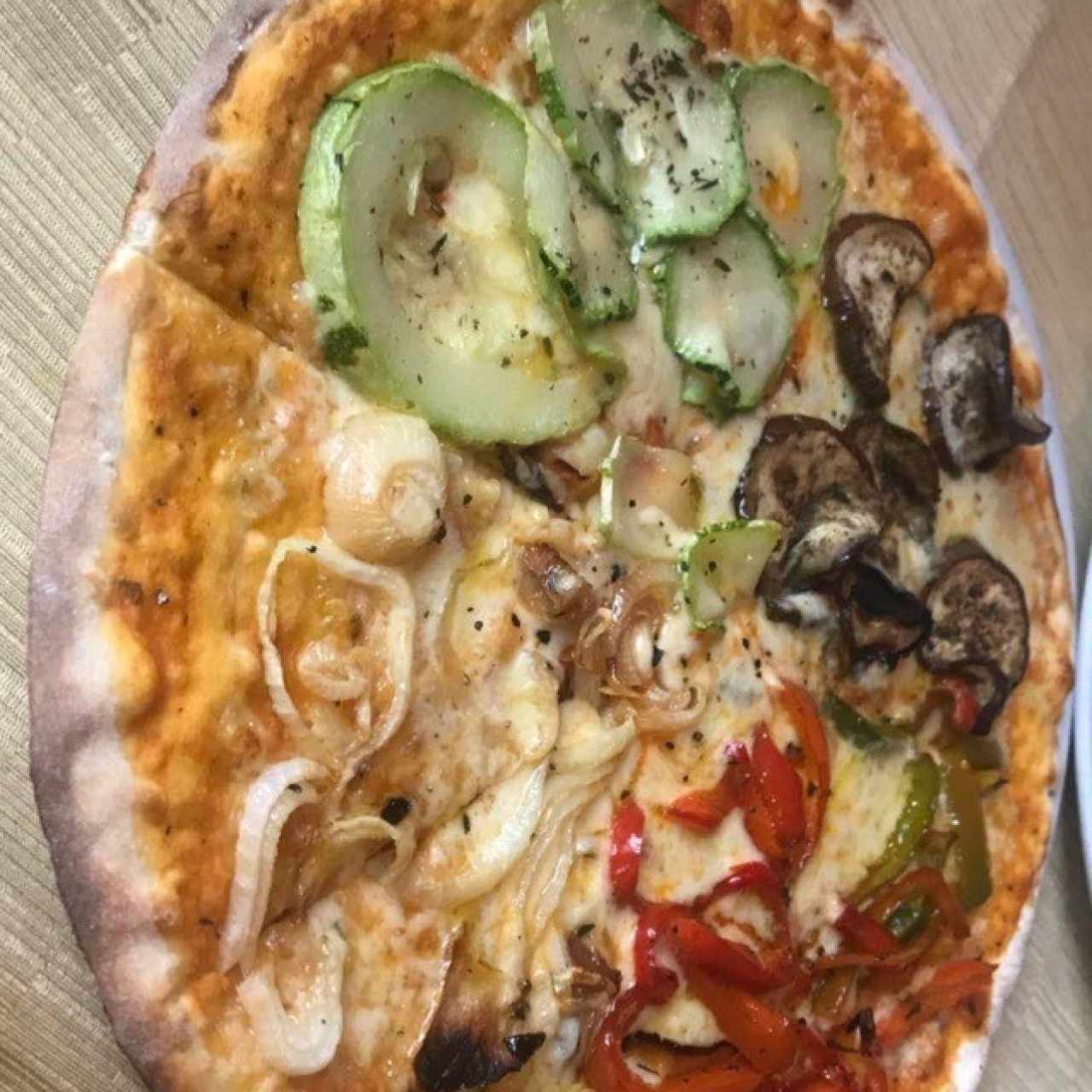 pizza de 4 estaciones