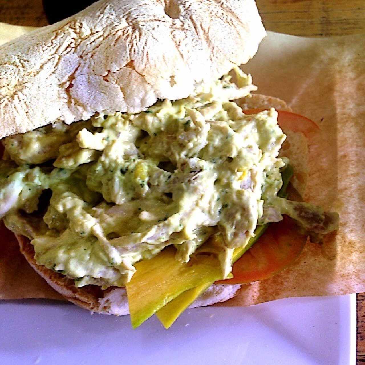 sandwich de reyna pepiada