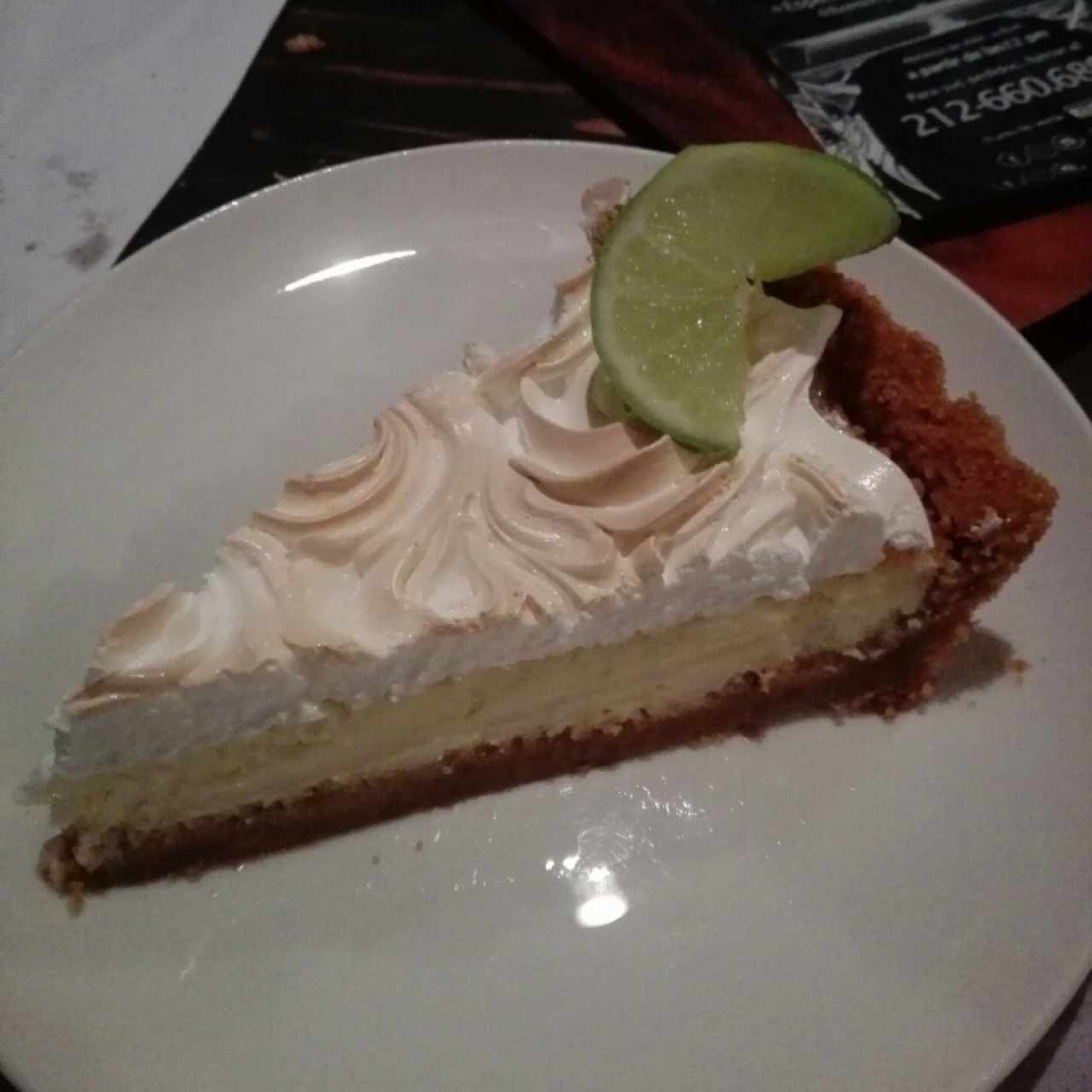 pie de limón o lemon pie
