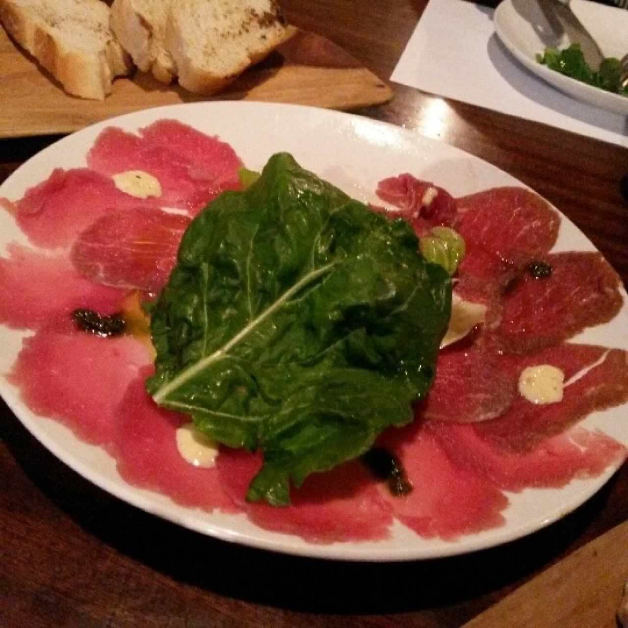 carpaccio de lomito
