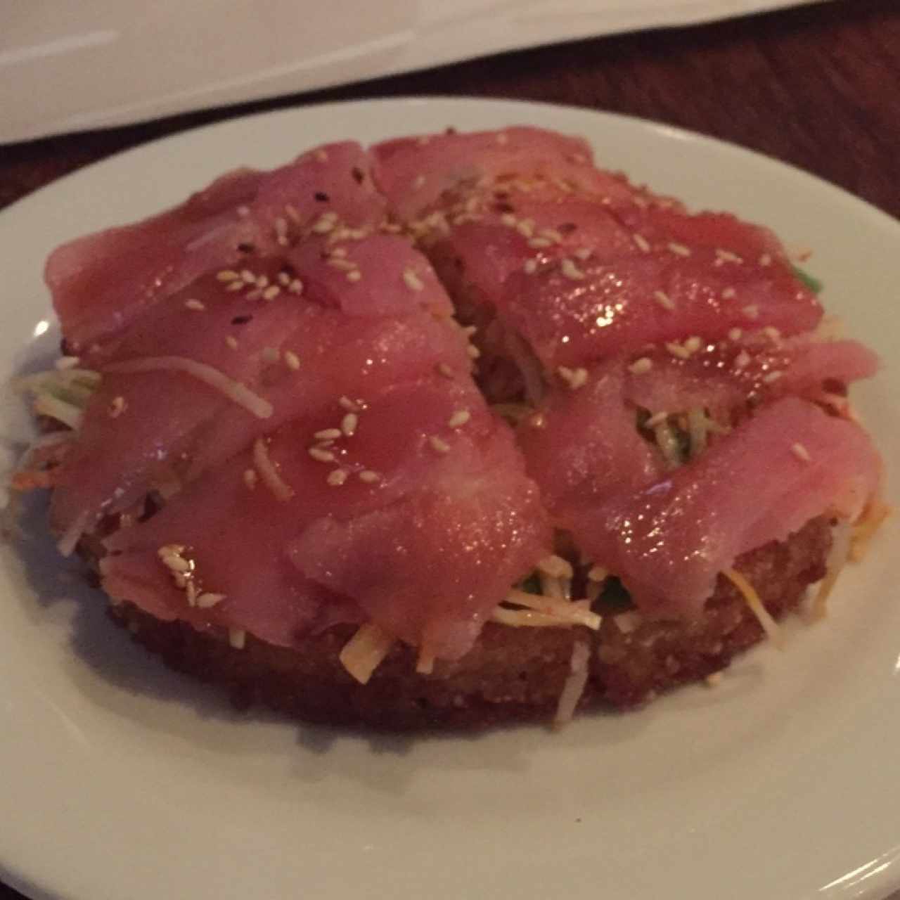sushi pizza atun 
