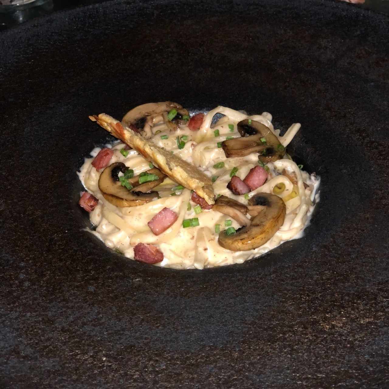 linguinis cremosos