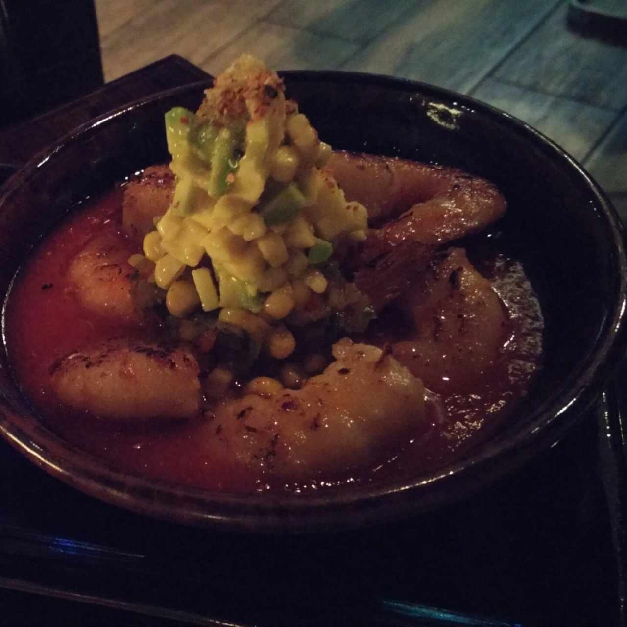 langostinos al grill