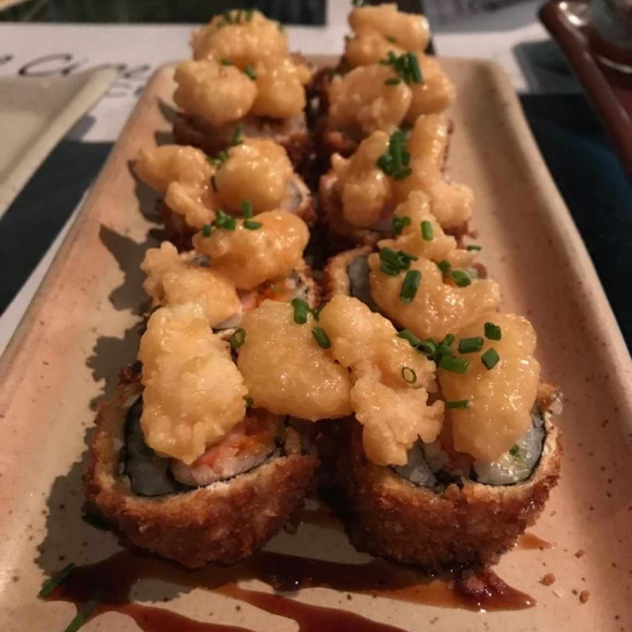 camaron tempura roll