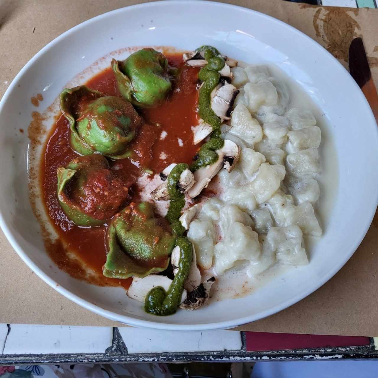 Duo de pastas