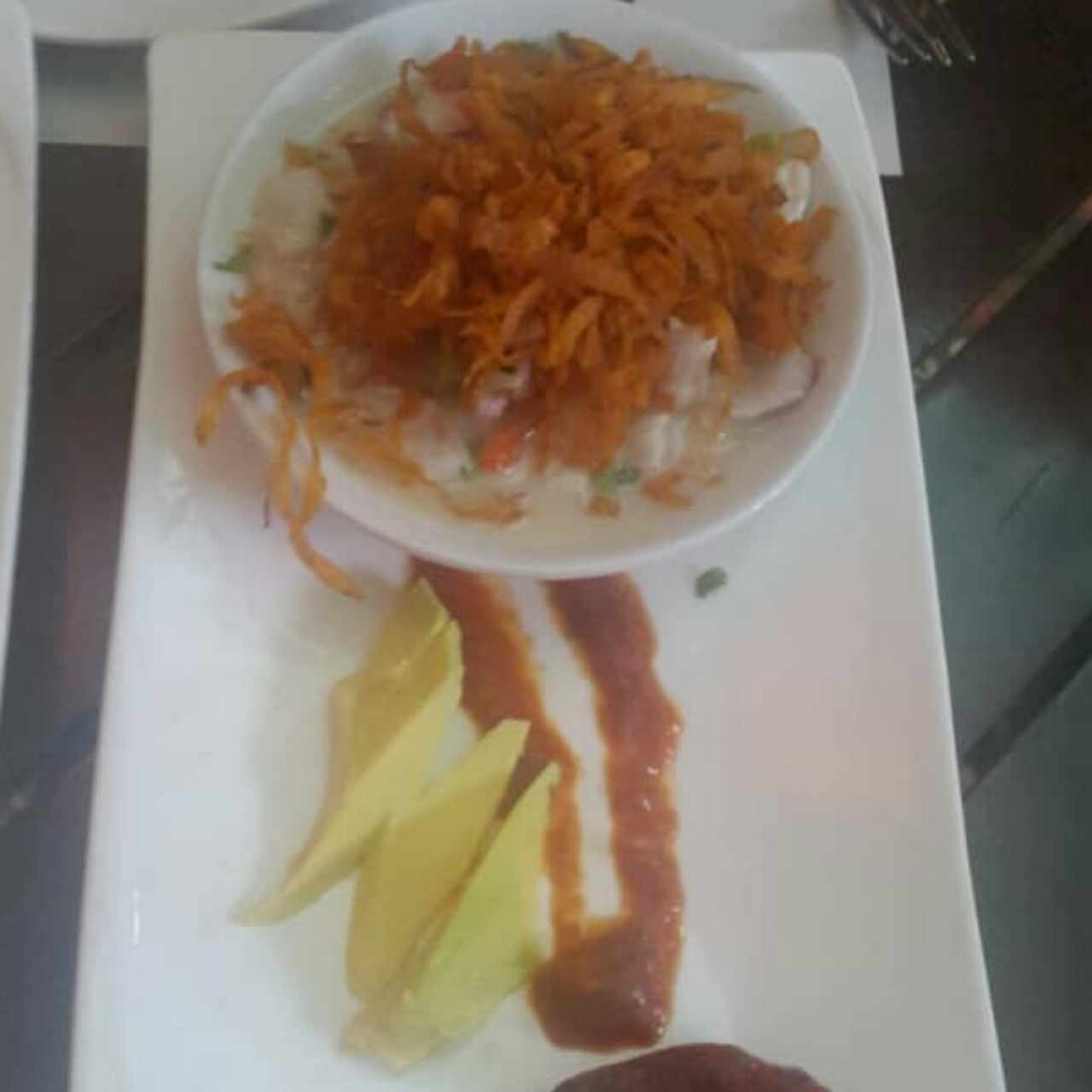 ceviche de mero antigua