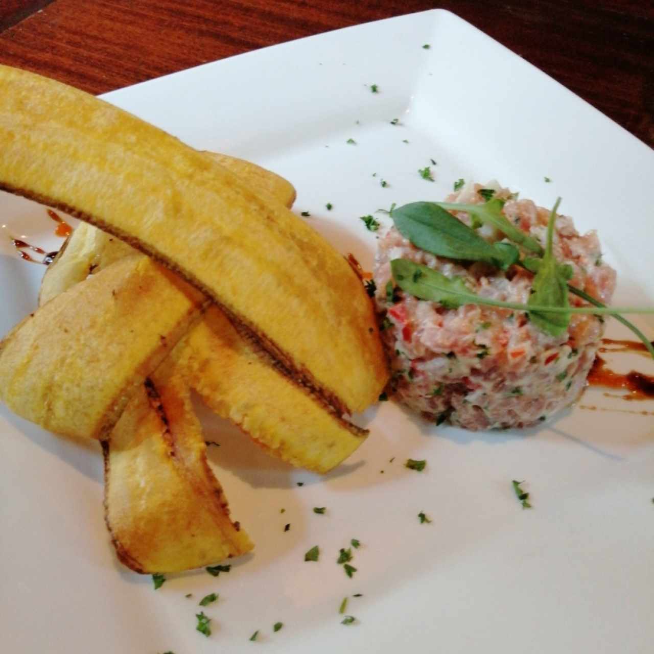 Tartar de pez espada 