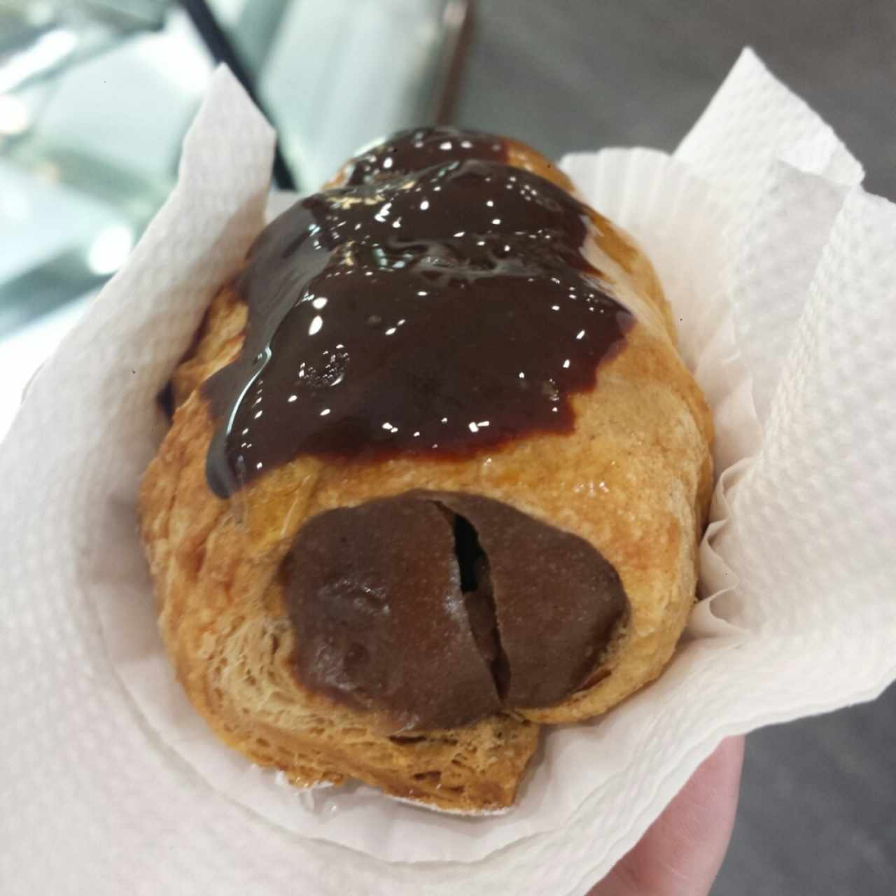 Cannolo de chocolate 