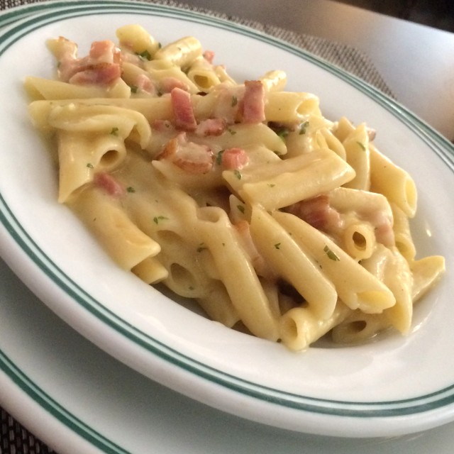 Pasta Carbonara.