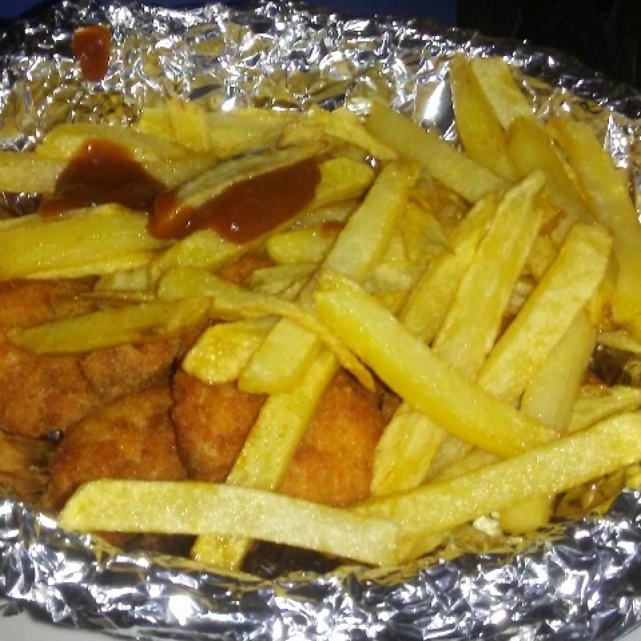 Pollo a la canasta
