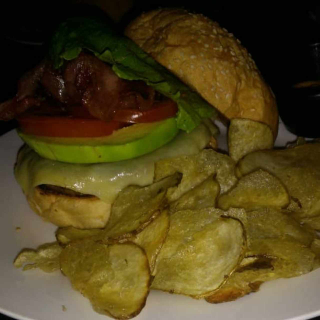 Avocado burger