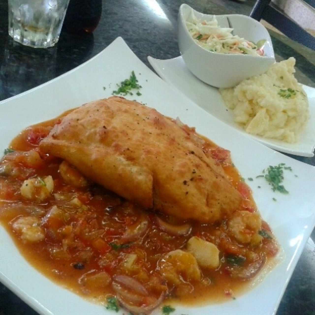 Filet de Curbina Crocante, muy bueno