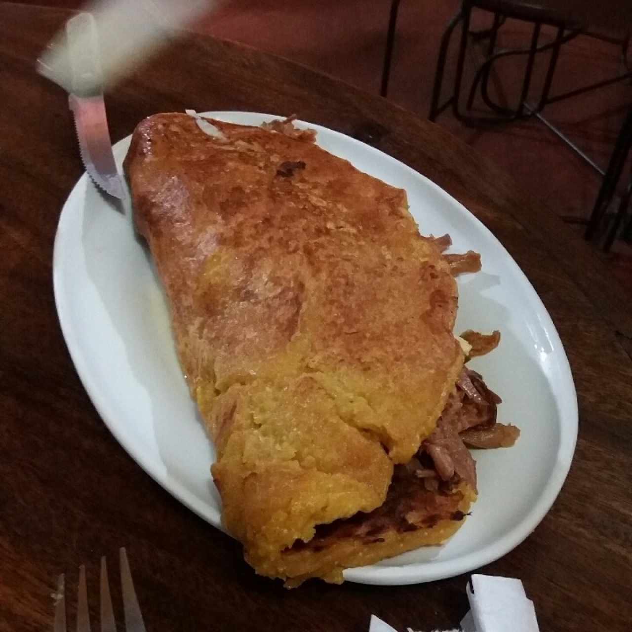 cachapa guayares (carneMechada & Guayanes)