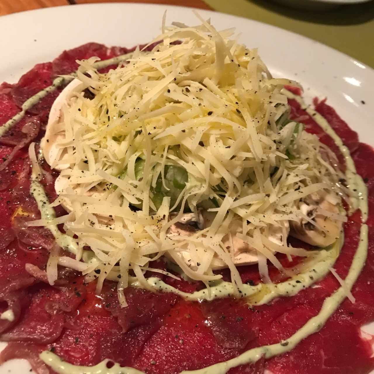 Carpaccio de lomito