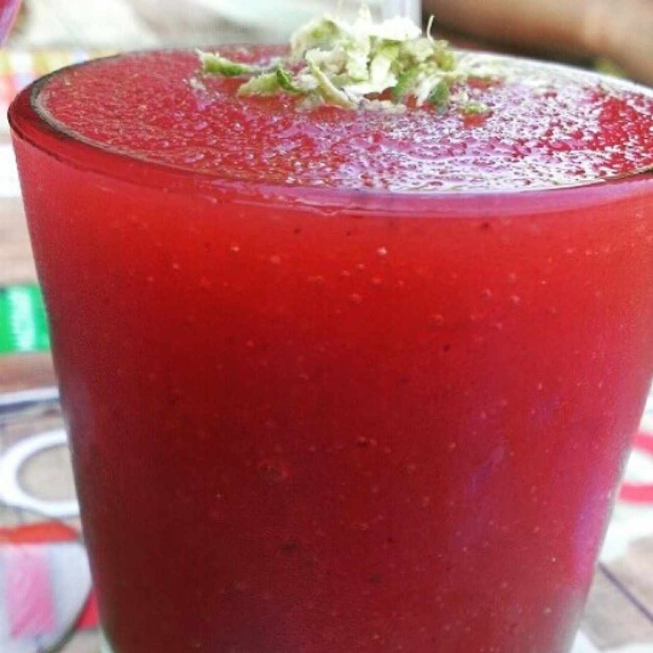 Aguacero de mora.