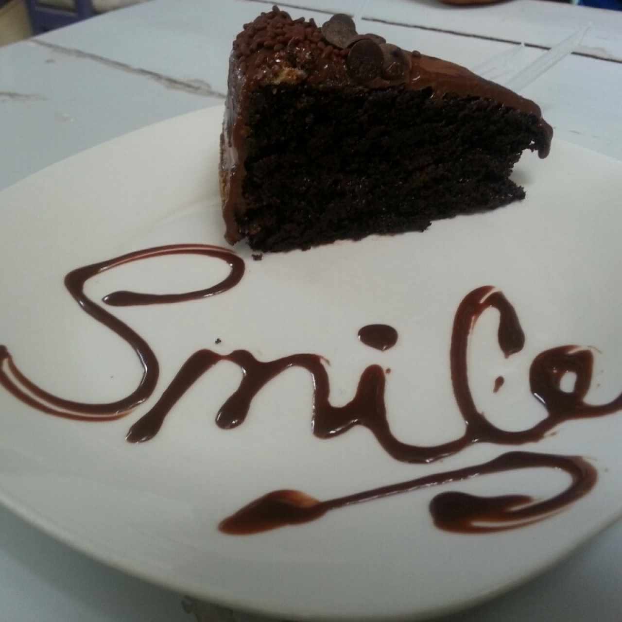 torta húmeda de chocolate
