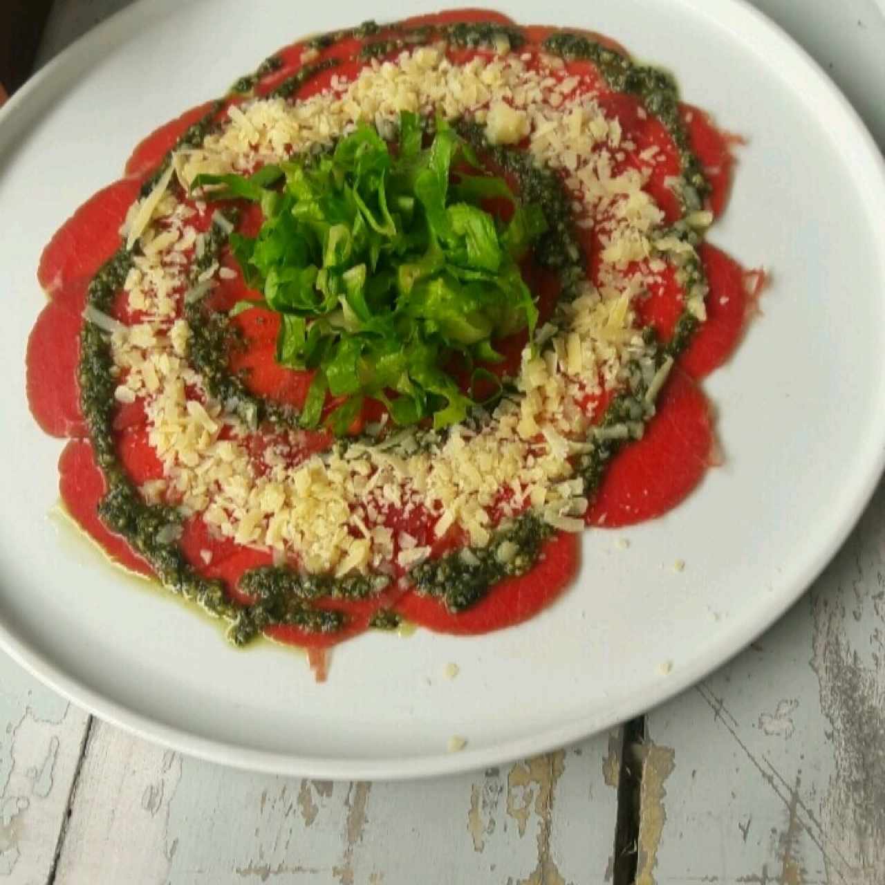 carpaccio de lomito