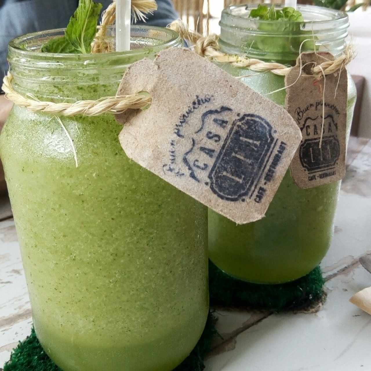 limonada con yerbabuena (Riquísima)