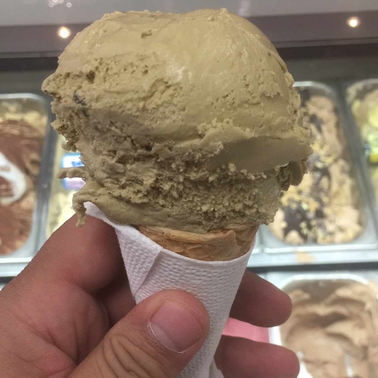 Barquilla de Pistacho