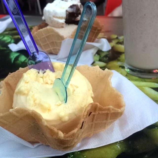 Helado de parchita