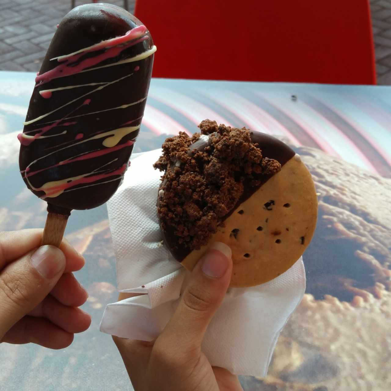 Paleta de Nutella & Sandwiche de Helados !!!! 