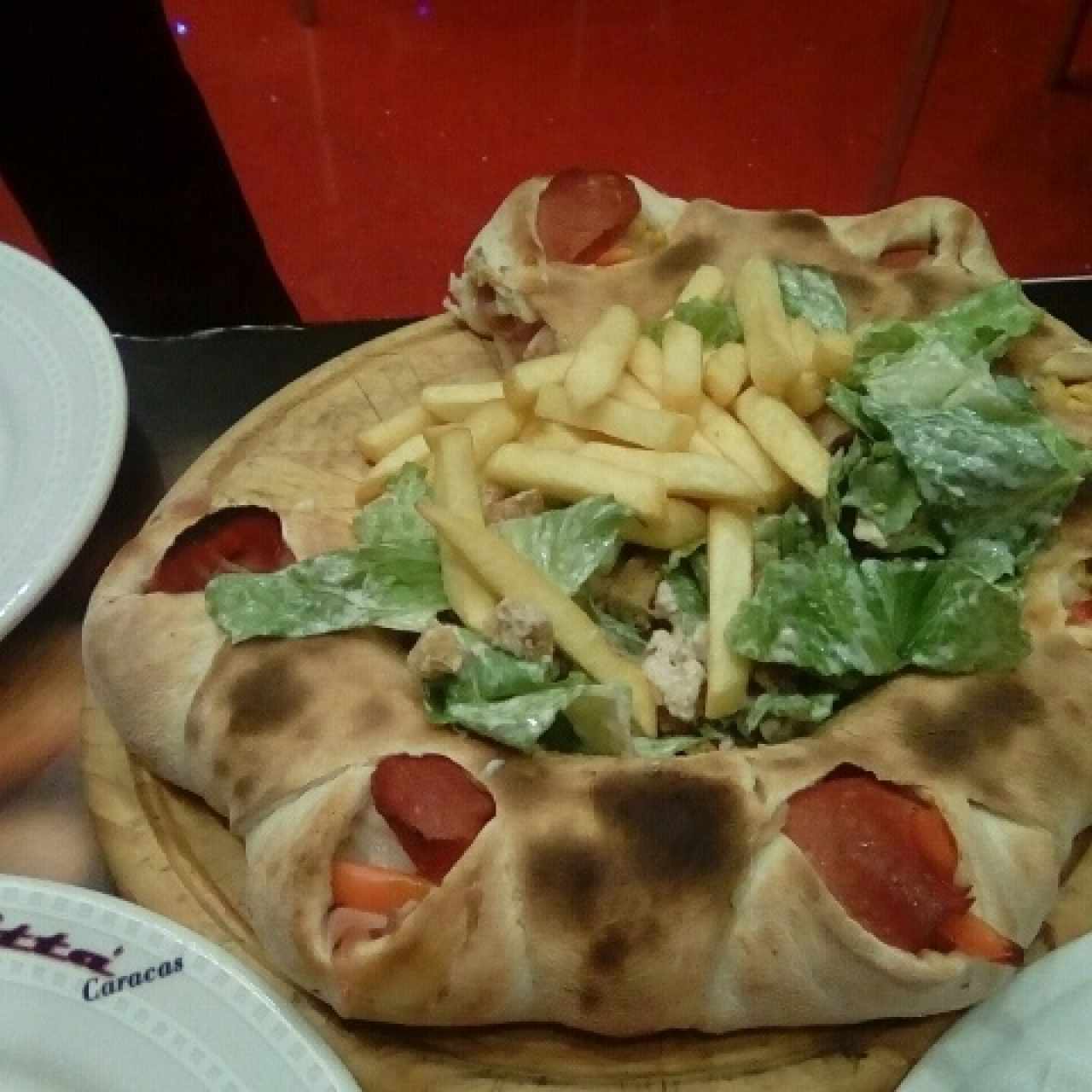 Pizza volcan