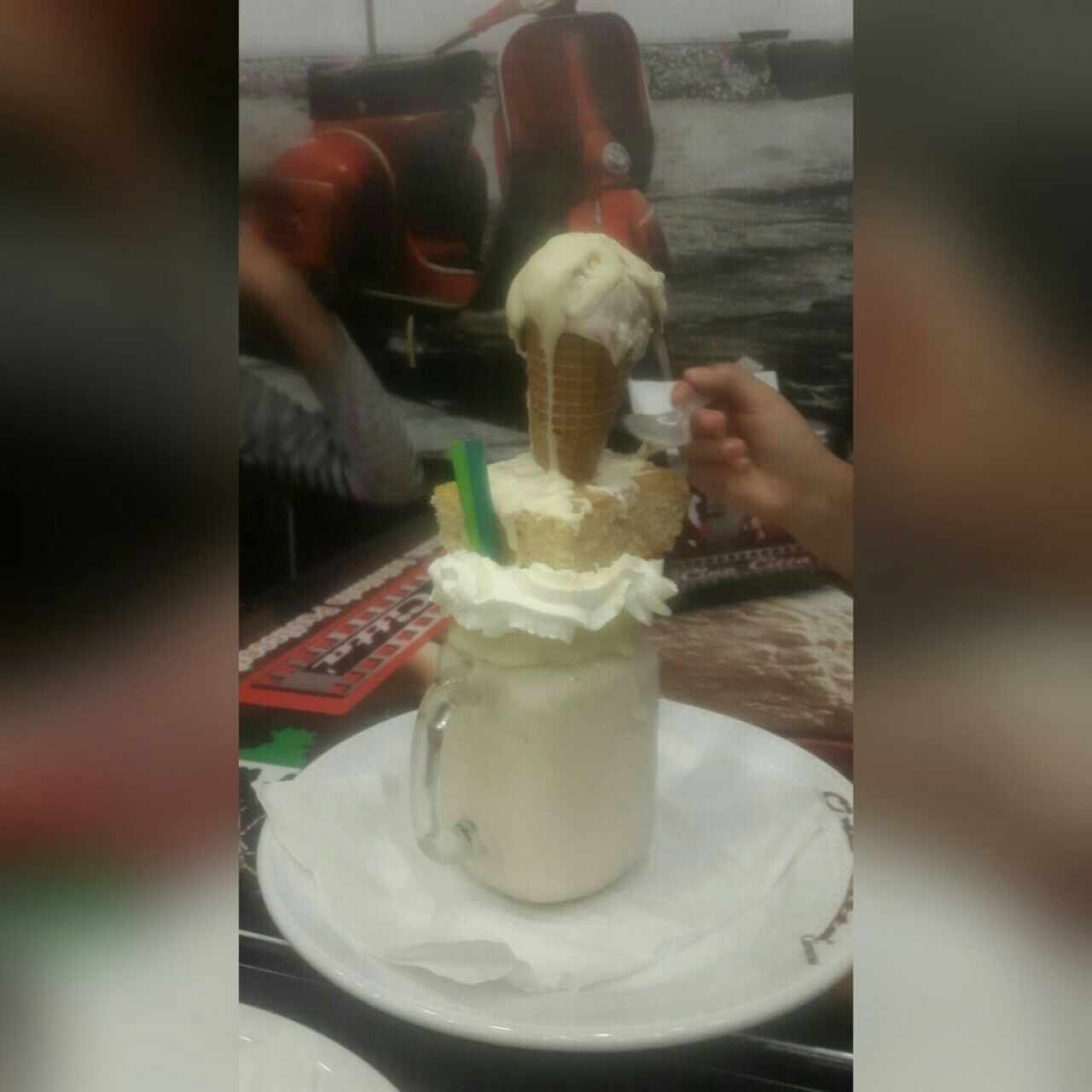 helado merengada 3 leches