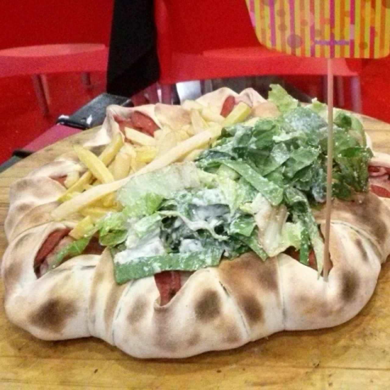 pizza volcán