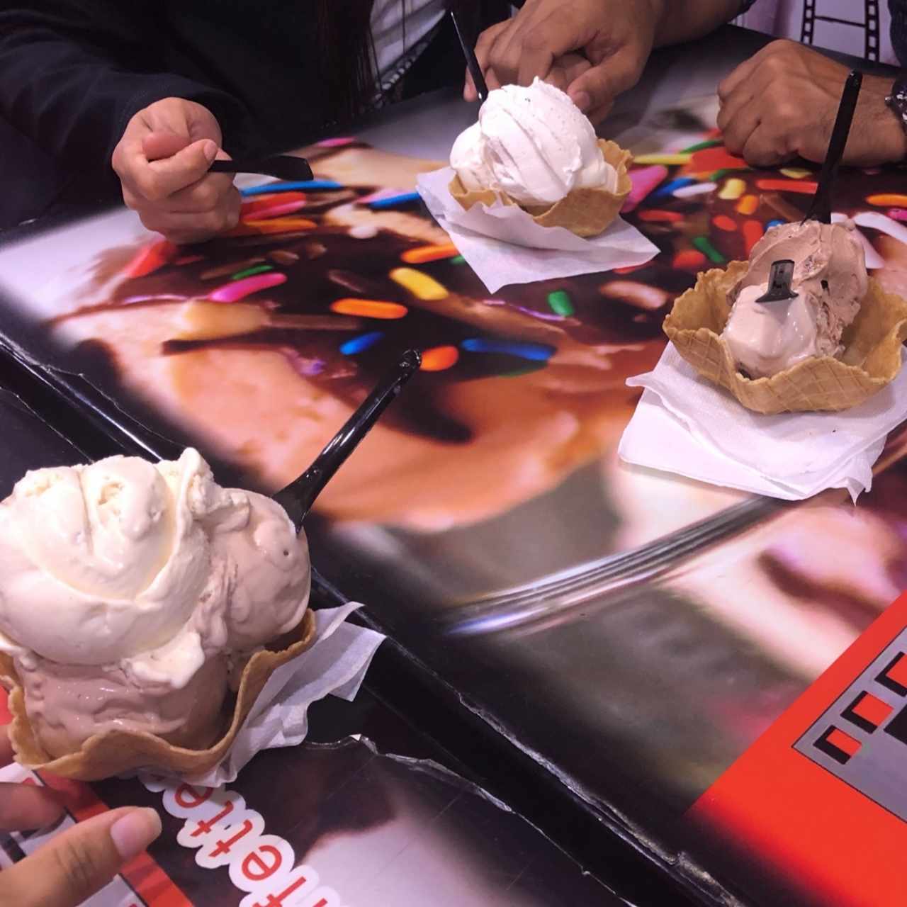Helado 3 porciones