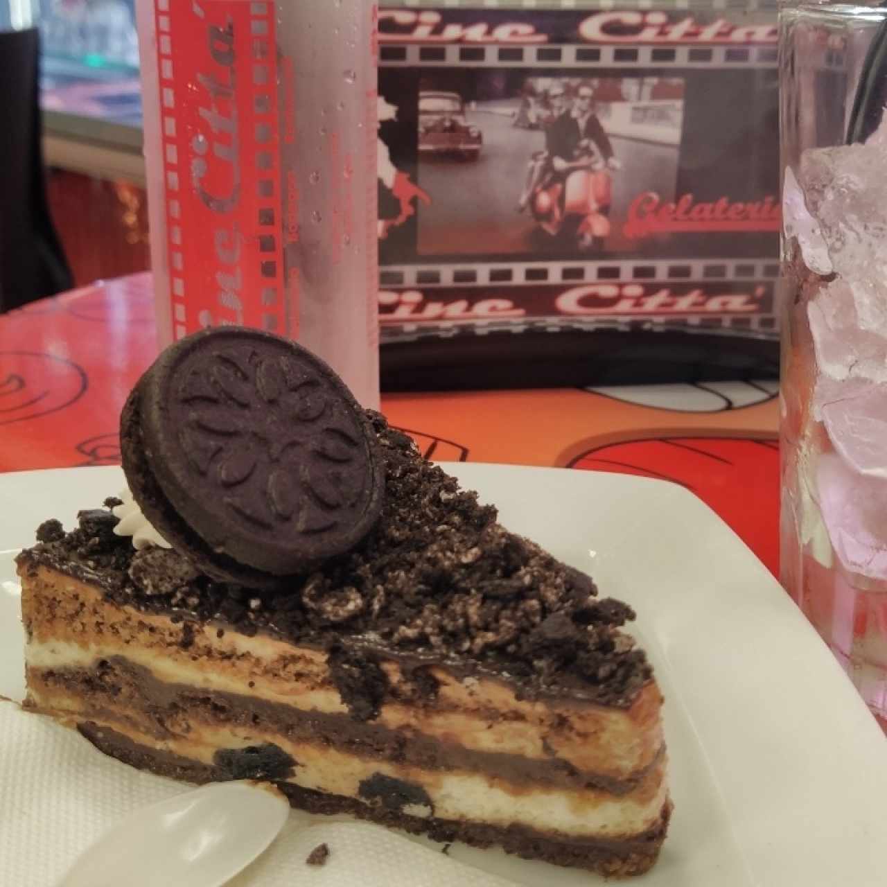Dulce frío de oreo 