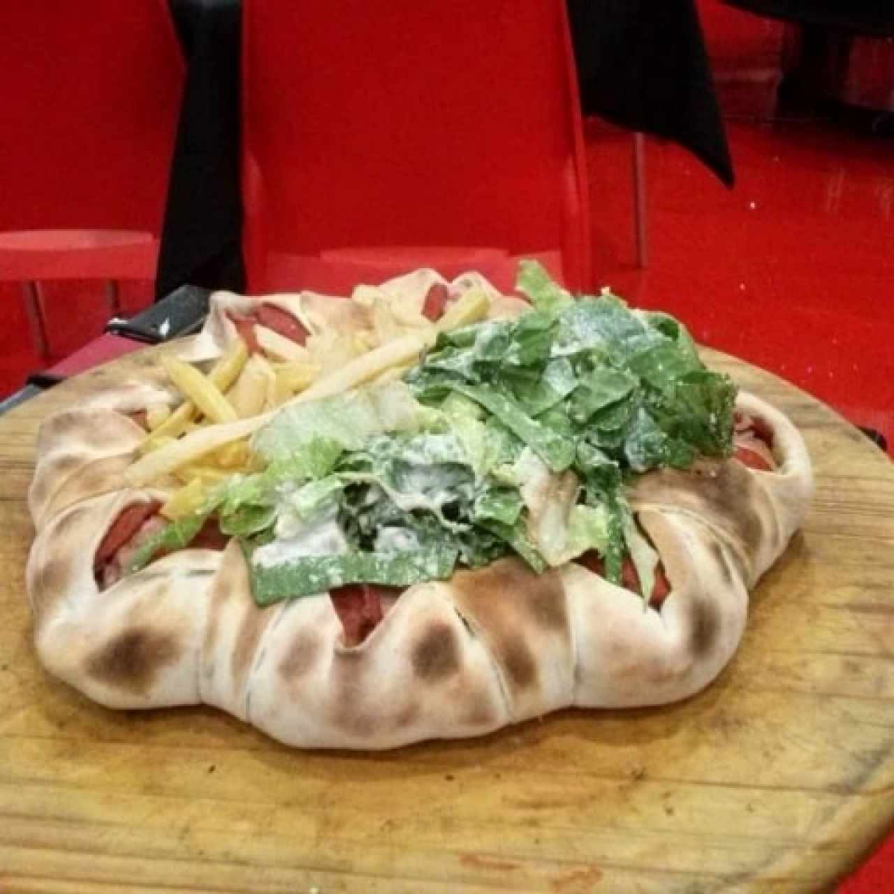 pizza volcán