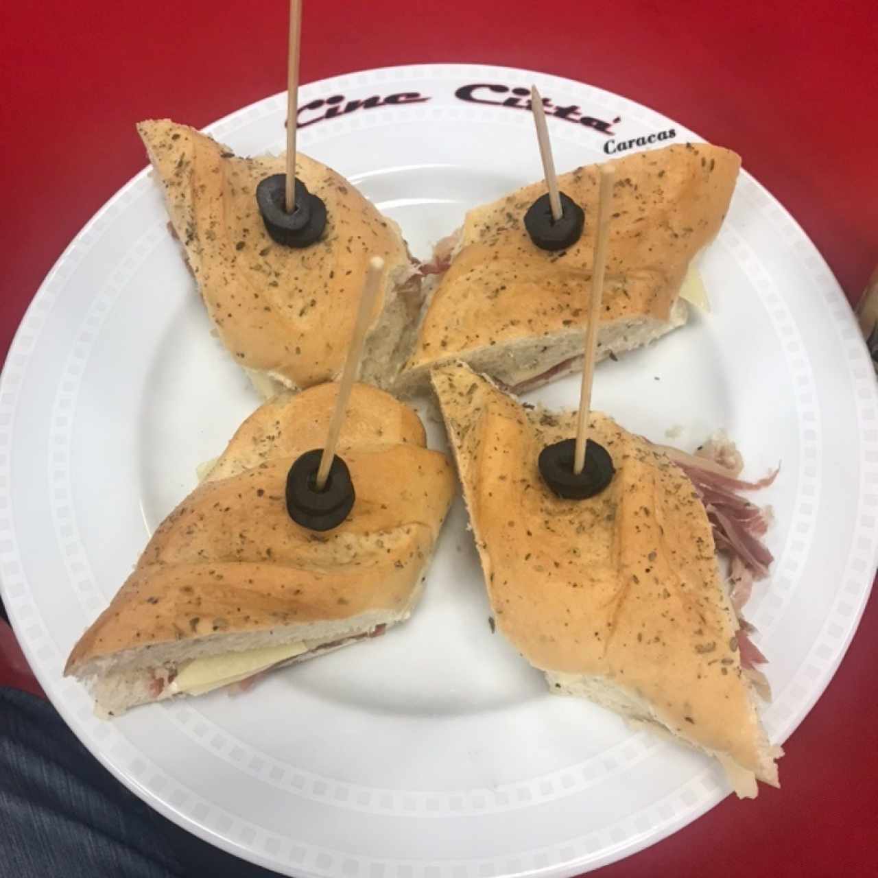 panini con jamon serrano 