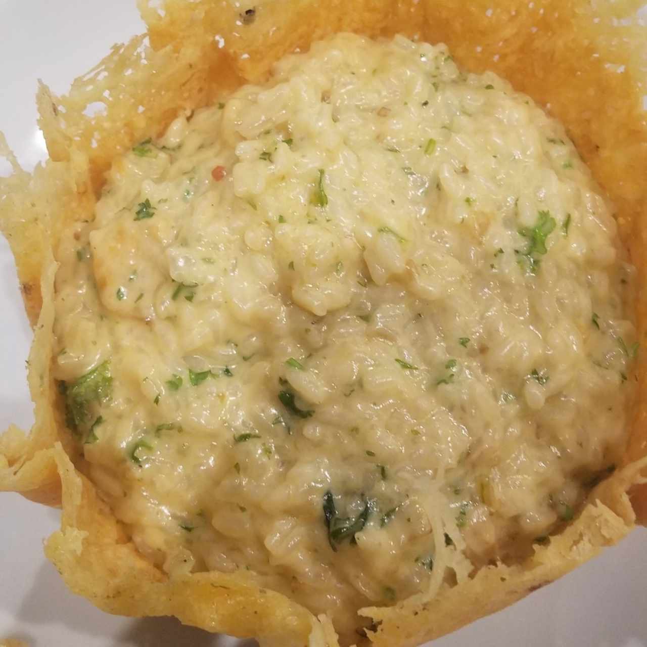 Risotto de Camarones 
