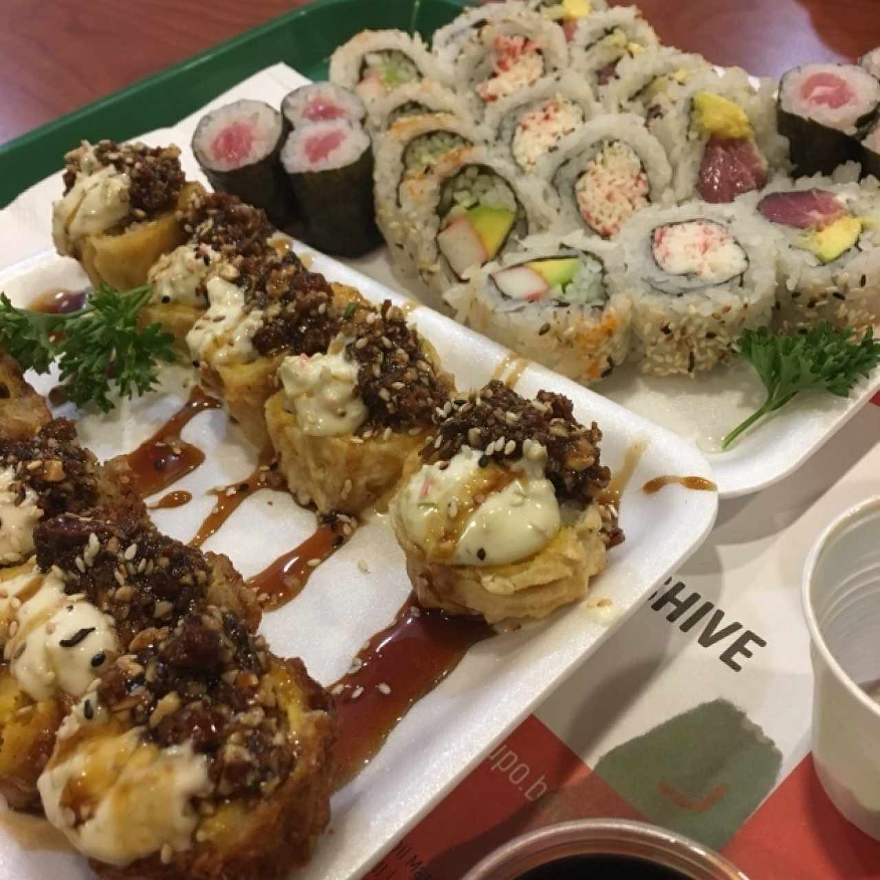 crunch roll y roll mixto
