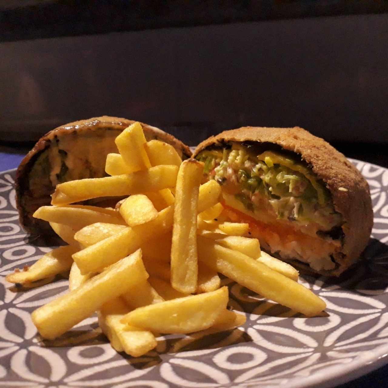 Sushi Burger de Salmón