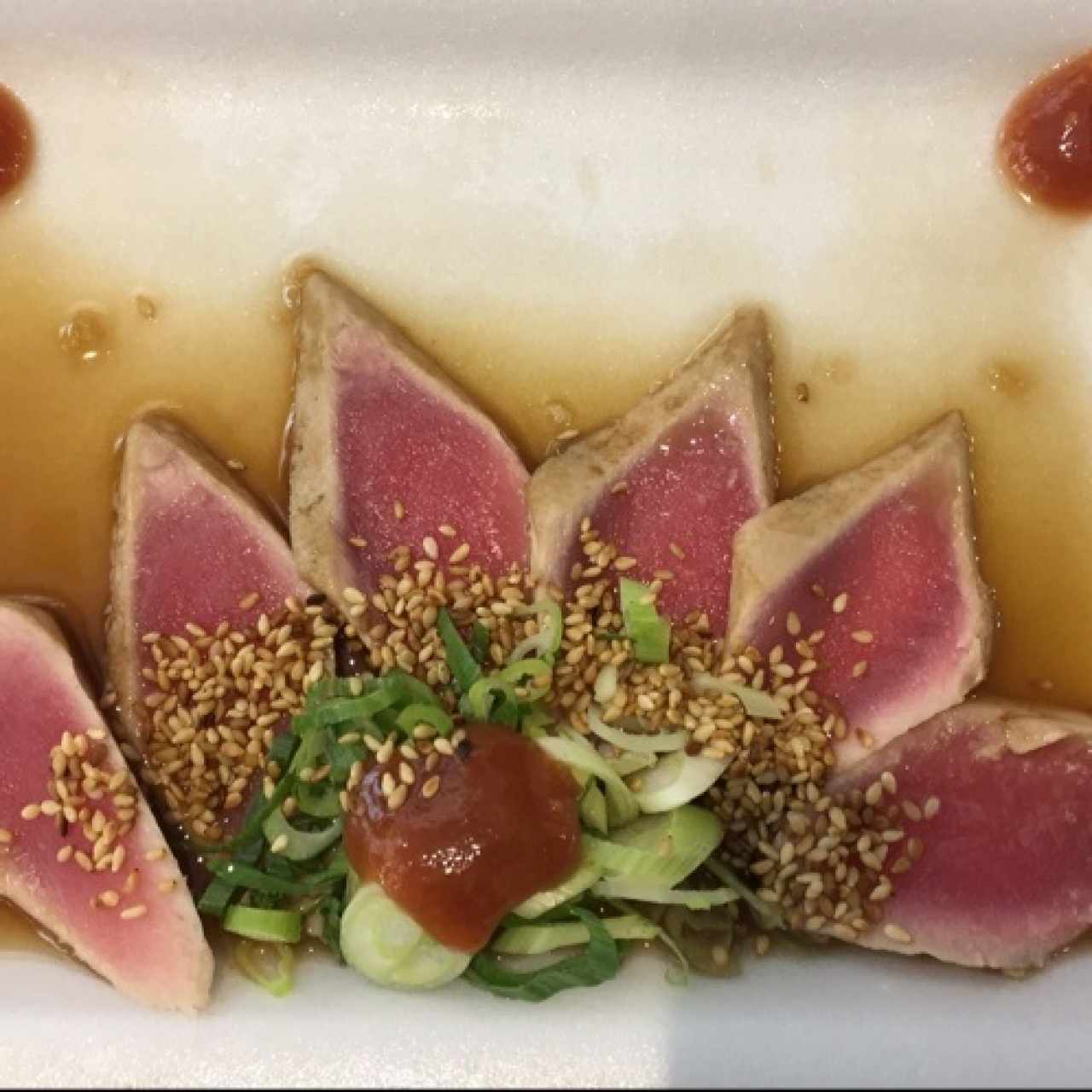 Tataki de Atún..! Muy bueno..!