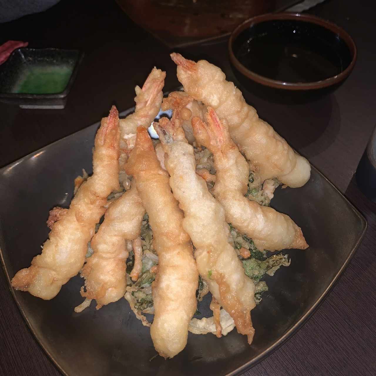Tempura de langostinos 