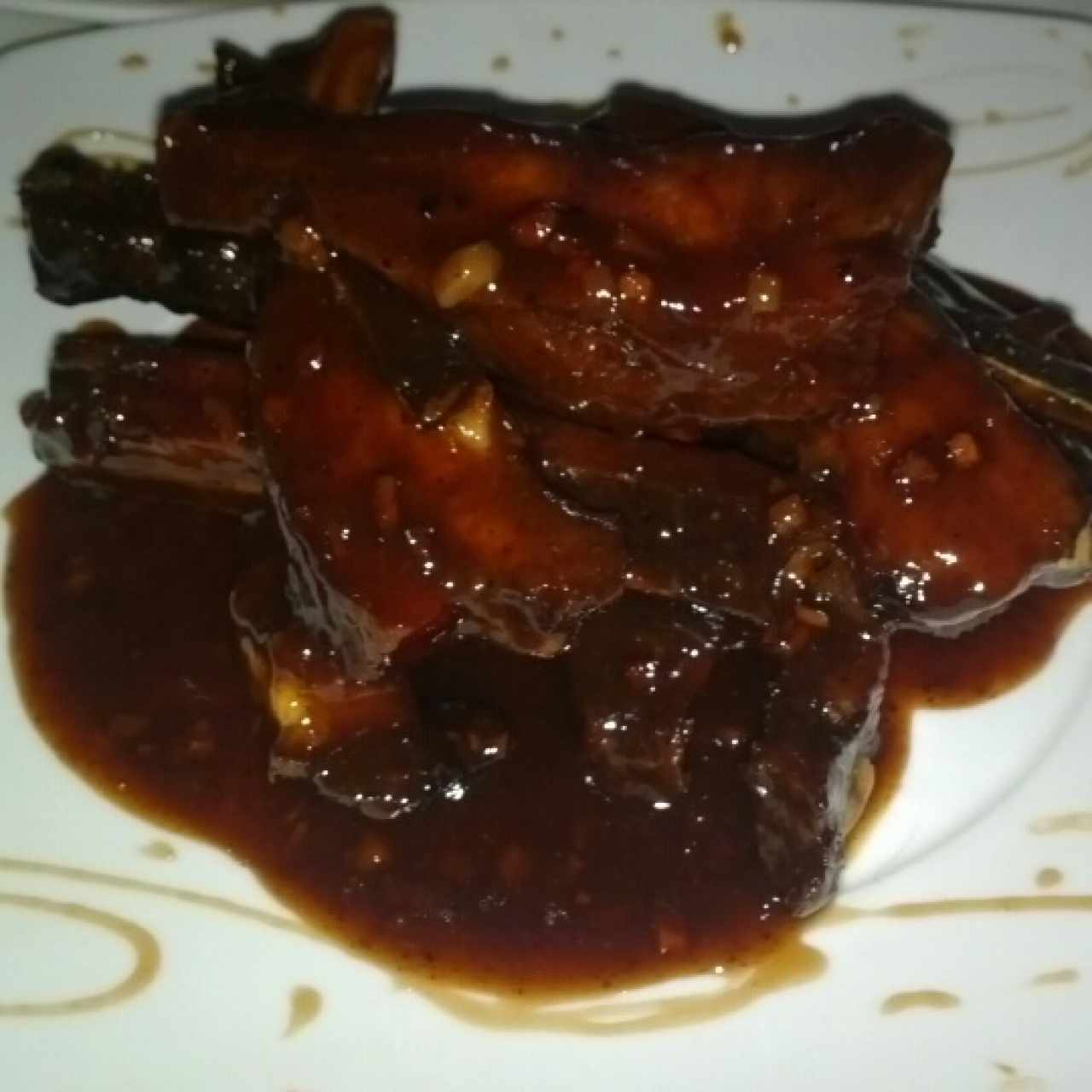Costillas Barbacue