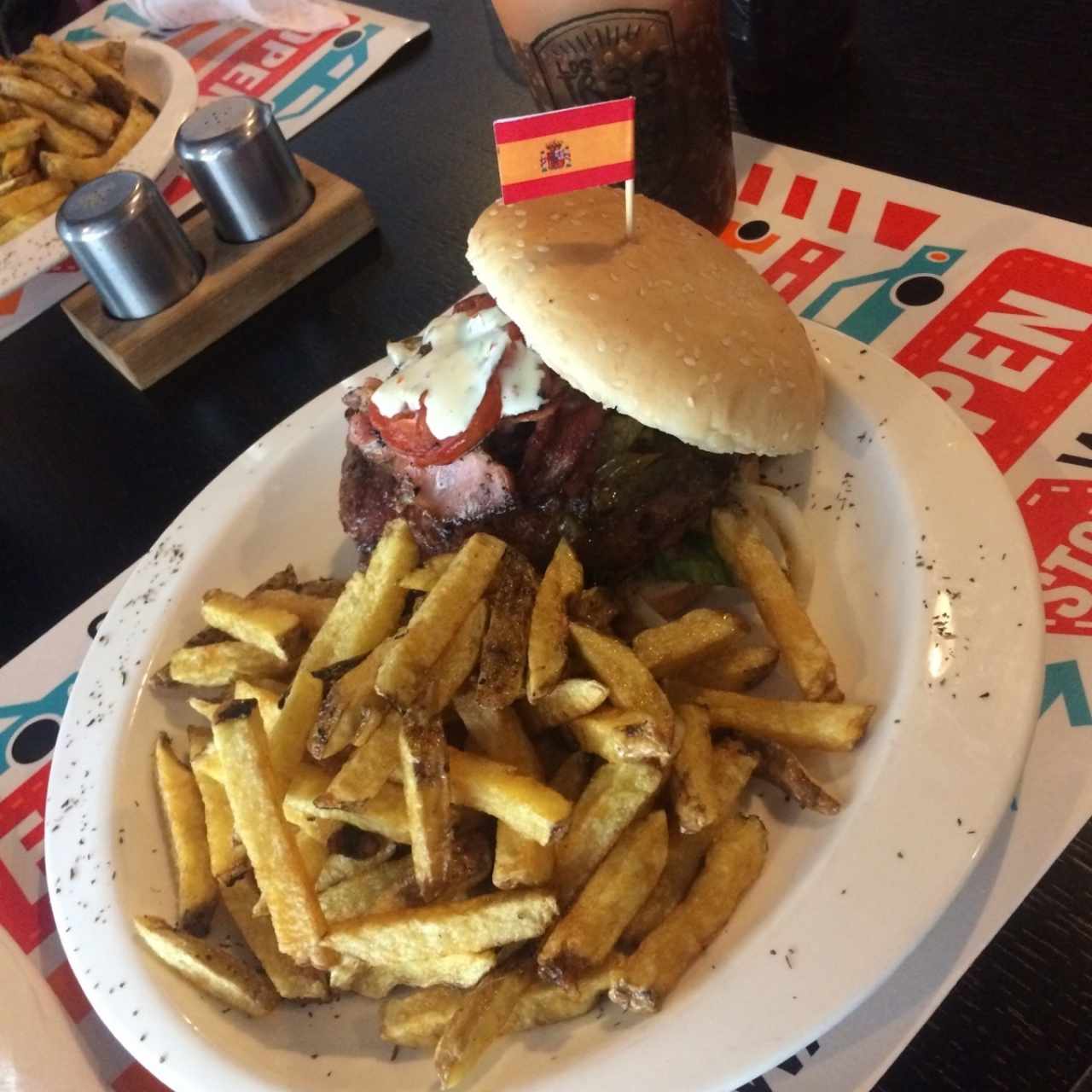 Hamburguesa Española